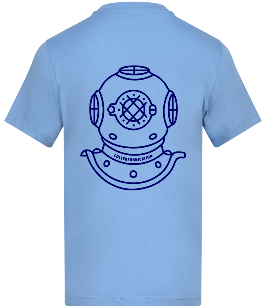 HELMET T-Shirt - Cornflower Blue