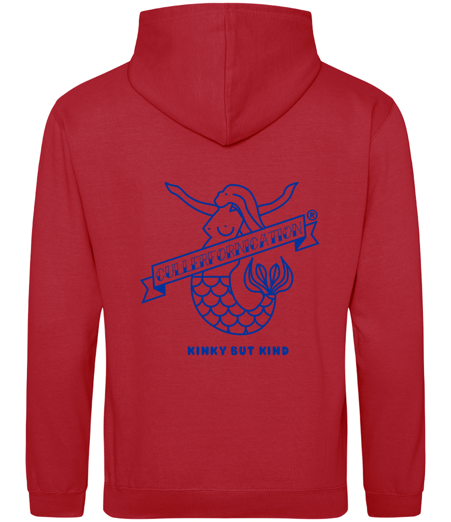 MERMAID Hoodie - Fire Red