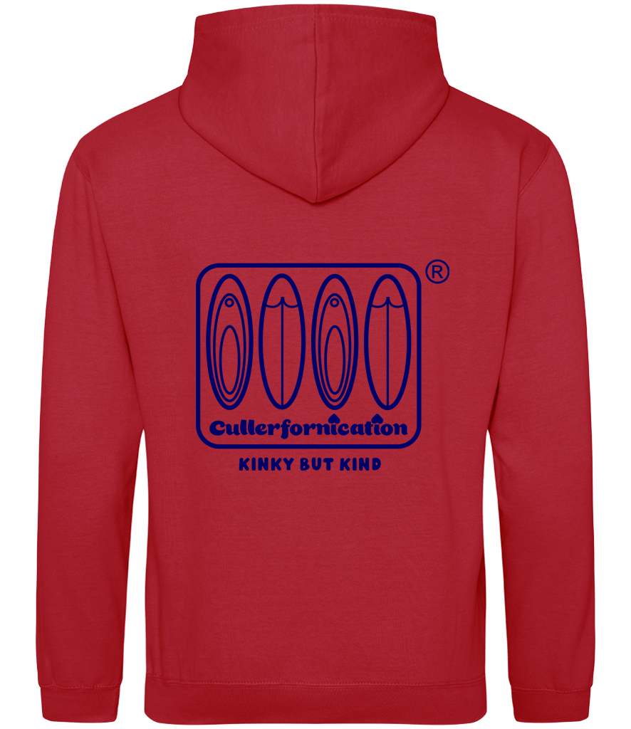 SURFBOARDS Hoodie - Fire Red