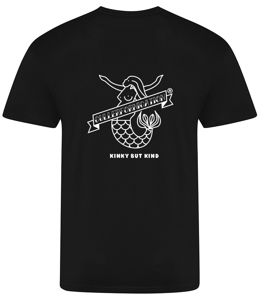 MERMAID T-Shirt - Deep Black